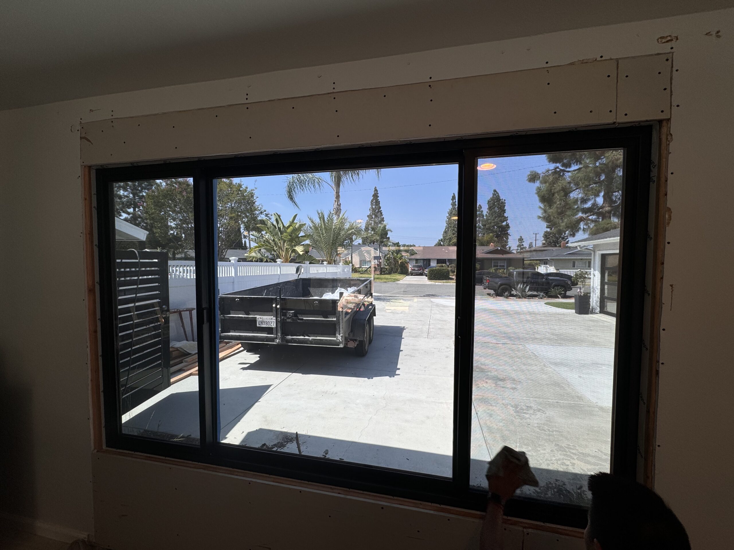 house windows with tint