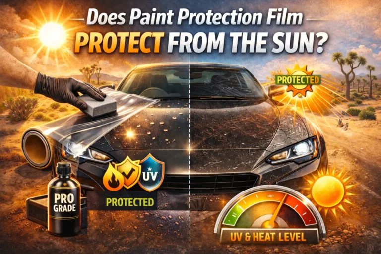 Does Paint Protection Film Protect