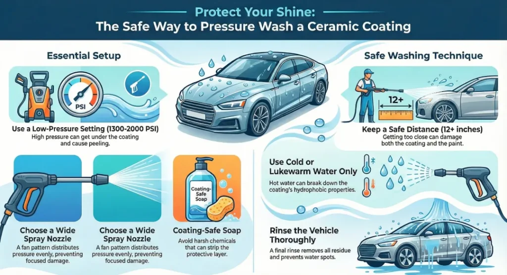 pressue wash ceramic coating